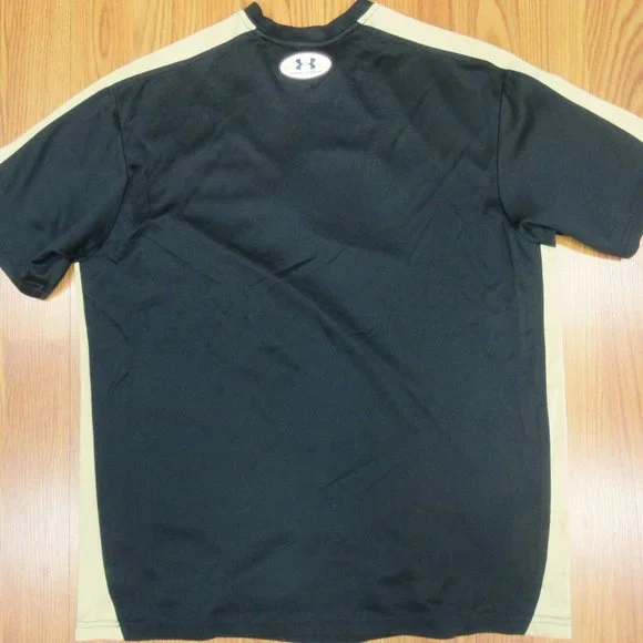 VANDERBILT COMMODORES UNDER ARMOUR T-SHIRT BLACK Sz SMALL, S - Picture 4 of 4